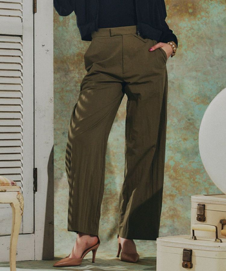 Sov. / ウェザークロス カーブパンツ BOTTOMS Night STORE | ダブル