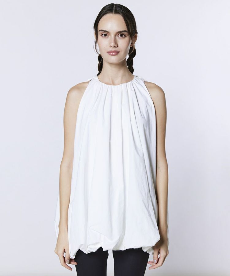 Sov. / タフタ ポンチョブラウス TOPS Night STORE | ダブル