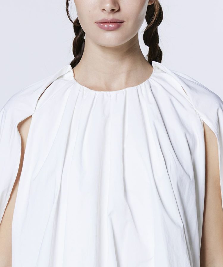 Sov. / タフタ ポンチョブラウス TOPS Night STORE | ダブル