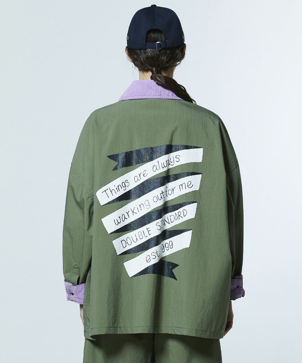 DSC / ビッグシルエット ミリタリージャケット OUTERS Night STORE