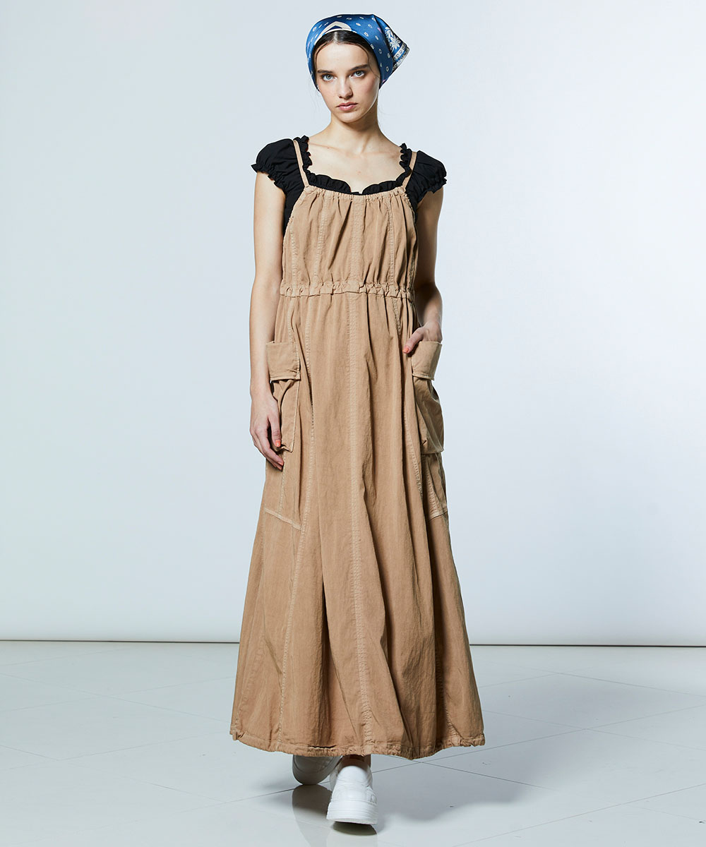 DSC / ツーバスダイドニット カーゴワンピース DRESS Night STORE