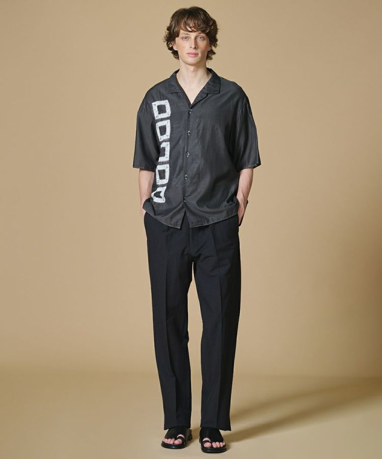 D/him 有松絞り オープンカラーシャツ(予約) TOPS Night STORE