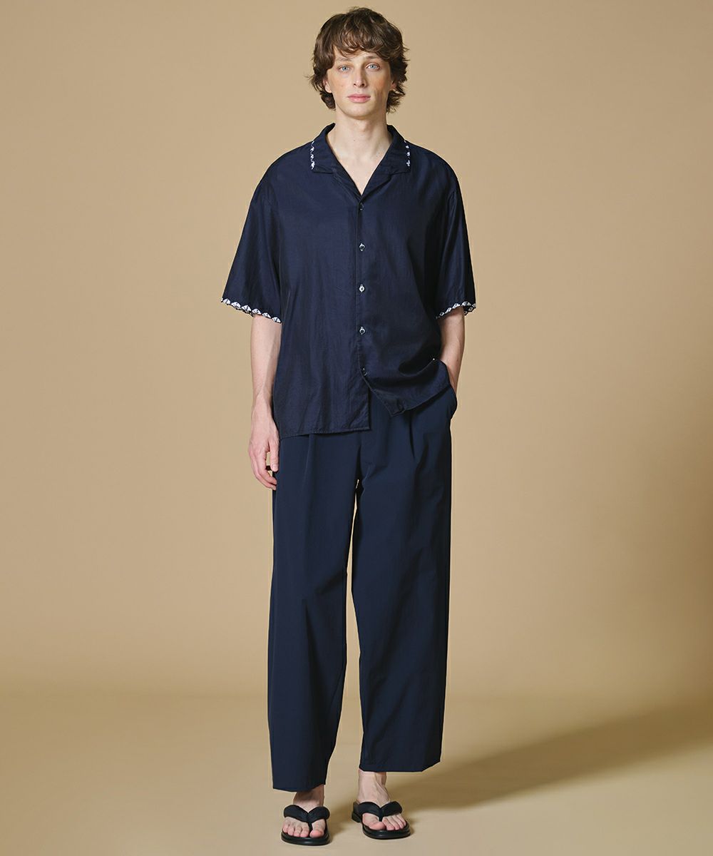 D/him 有松絞り オープンカラーシャツ(予約) TOPS Night STORE