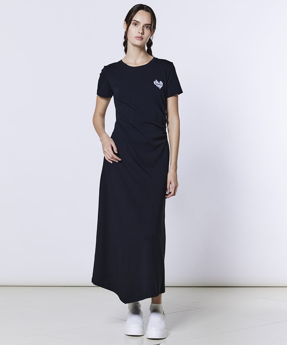 ESSENTIAL / ウエストサイドタックワンピース DRESS Night STORE