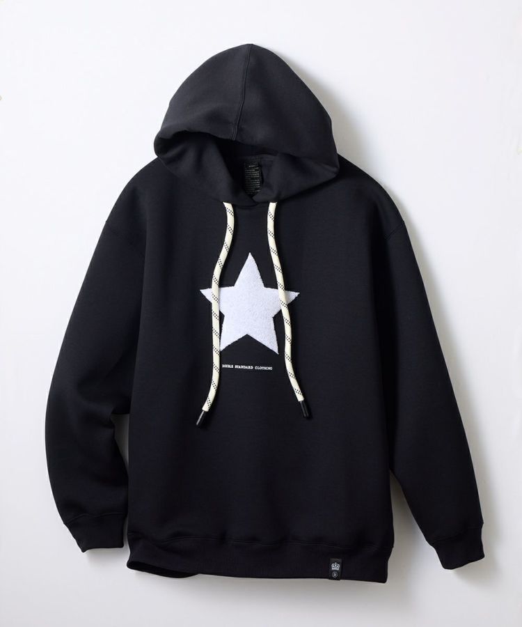 D/him スター刺繍 ダンボールニットパーカー（WEB限定） TOPS Night