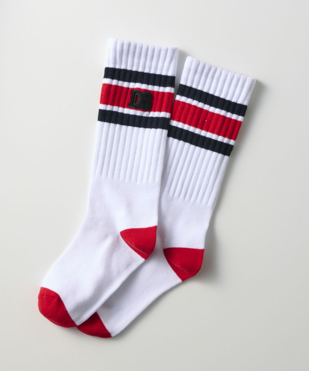 オフ×レッド×ネイビー