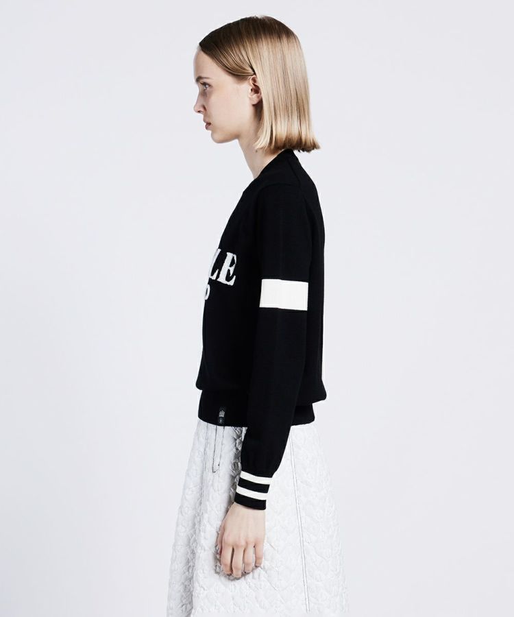 DSC / SNOWY ロゴ刺繍ニット TOPS Night STORE | ダブルスタンダード