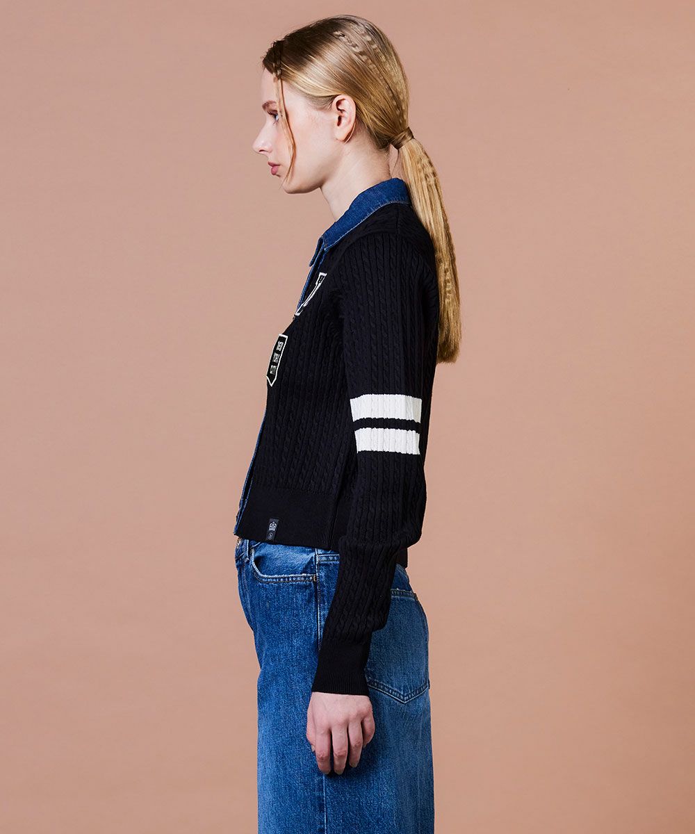 DSC / ドッキングデニムニット TOPS Night STORE | ダブルスタンダード