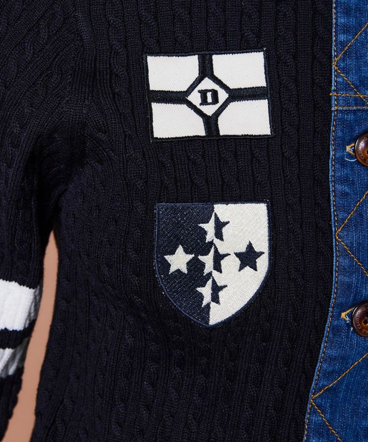 DSC / ドッキングデニムニット TOPS Night STORE | ダブルスタンダード