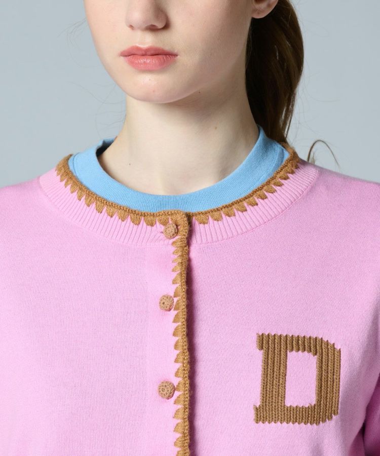 DSC / Dロゴニットカーディガン TOPS Night STORE | ダブル