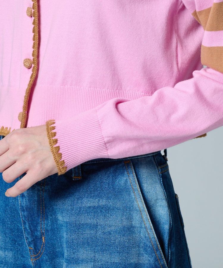 DSC / Dロゴニットカーディガン TOPS Night STORE | ダブル