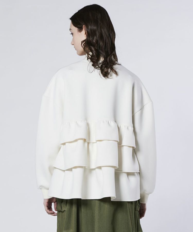 Sov. / NOモノフィラフリルブルゾン OUTERS Night STORE | ダブル