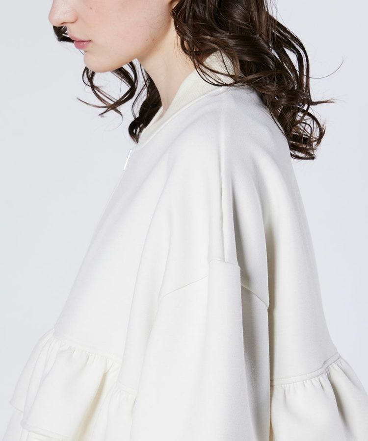 Sov. / NOモノフィラフリルブルゾン OUTERS Night STORE | ダブル