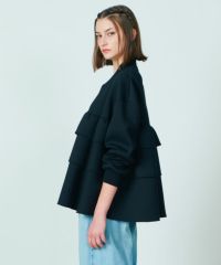 Sov. / NOモノフィラフリルブルゾン OUTERS Night STORE | ダブル